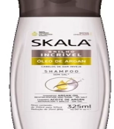 Imagem Shampoo Skala 12 X 325ml Argan Marroquino de Estrela Atacado