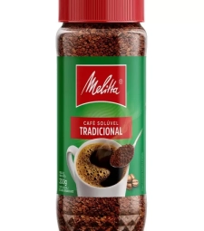 CAFE SOLUVEL MELITTA 12 X 200G TRADICIONAL VIDRO