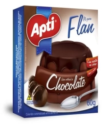 Imagem de capa de Flan Apti 12 X 60g Chocolate