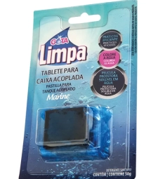 Imagem Tablete P/ Cx Acoplada Gota Limpa 12 X 50g Marine de Estrela Atacado