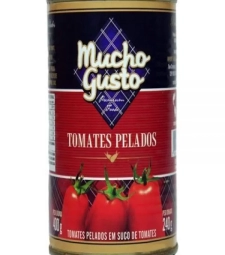 Imagem Tomates Pelados Mucho Gusto 6 X 2,55kg de Estrela Atacado