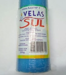 Imagem de capa de Vela Sul Nº7 12 X 1 Unid. 255g Azul