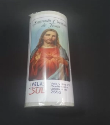Imagem Vela Sul Nº7 12 X 1 Unid. 255g Jesus de Estrela Atacado