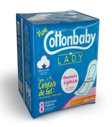 ABS. COTTONBABY LADY 12 X 8 UNID. S/ABAS NORMAL