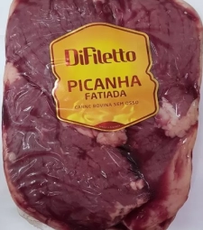 Imagem M. Carne Difiletto Picanha Bovina Fatiada Resf. Kg de Estrela Atacado