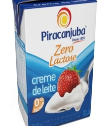 Imagem Creme De Leite Piracanjuba 27 X 200g Zero Lactose Tp de Estrela Atacado