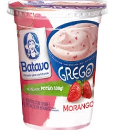 Imagem de capa de Iogurte Batavo Grego Potao Morango 12 X 500g 