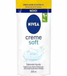 Imagem de capa de Sabonete Liq Nivea Refil 6 X 200ml Creme Soft