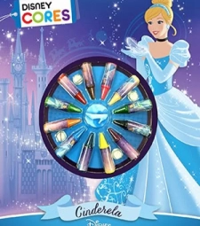Imagem Livro Disney Cores Cinderela de Estrela Atacado