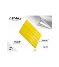 Espátula Paralelogramo amarelo - Exfak - Semi Flexível
