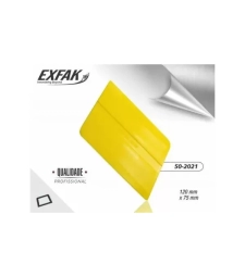 Espátula Paralelogramo Amarelo - Exfak - Semi Flexível