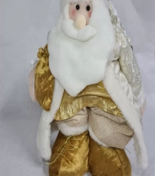 Imagem Papai Noel Em PÉ C/presente - Bra 80cm Dinamarca Cromus de Embalafoz