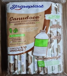 Imagem de capa de Canudoca Bio Garrafa - Sache Ref.910 C100 Strawplast
