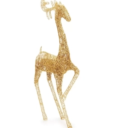 Imagem de capa de Rena Decorativa  Ouro  (marocos)