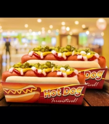 Caixa Hot Dog Mondi 18x6x4,5