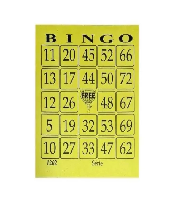 Cartela De Bingo Com 100 Folhas Colorido - Denigraf