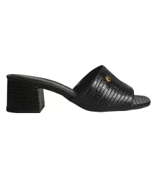 Tamanco Croco Preto 