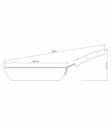 Frigideira Antiaderente 32cm Vermelha Profissional - Tramontina