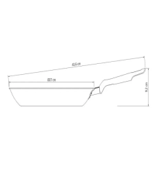 Frigideira Antiaderente 26cm Vermelha Loreto - Tramontina