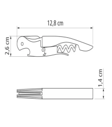 Abridor De Garrafa Inox Com Saca-rolha - Tramontina