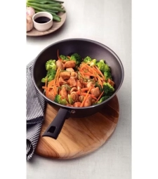 Frigideira Antiaderente 28cm Wok Grafite Loreto - Tramontina