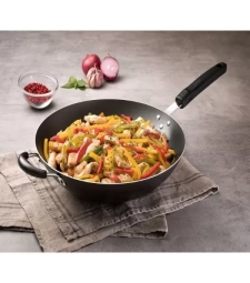 Frigideira Antiaderente 36cm Wok Grafite Loreto - Tramontina