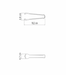 Pegador Multiuso Inox 18cm C/garras Utility - Tramontina