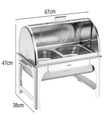 Rechaud Inox 8,4l Chafing Dish - Tramontina