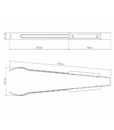 Pegador Churrasco Inox 47cm - Tramontina