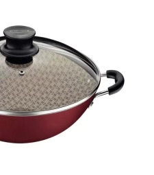 Panela Wok Antiaderente 32cm Paris Vermelha - Tramontina