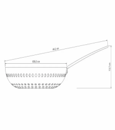 Frigideira Grelha 26cm Wok Anodizado C/cabo - Tramontina