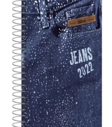 Agenda Espiral Jeans 2022 - Tilibra - 135704