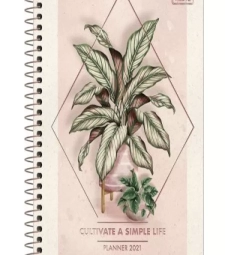 Planner Espiral Naturalis 2021 - Tilibra - 301329