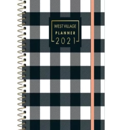 Planner Espiral West Village 2021 - Tilibra - 174955