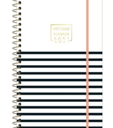 Planner Espiral West Village 2021 - Tilibra - 179809