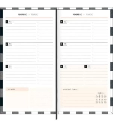 Planner Costurado West Village 2021 - Tilibra - 179817