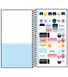 Caderno Executivo Espiral Capa Dura Cambridge 80 Folhas - Tilibra - 290904