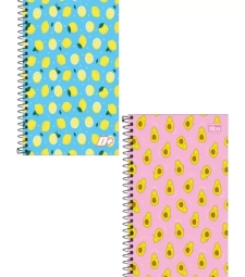 Caderno Espiral 1/4 D+ 96 Folhas - Tilibra - 140490 