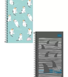 Caderno Espiral 1/4 D+ 96 Folhas - Tilibra - 140490 