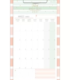 CalendÁrio Planner Prancheta Soho 2021 - Tilibra - 291200