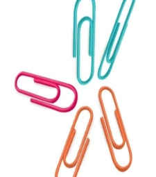 Clips Bolinha 28mm Colorido C/ 80un - Tilibra - 178306