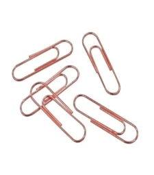 Clips Ouro Rose 28mm C/ 120un - Tilibra - 276499