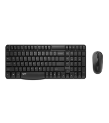 Combo Teclado E Mouse Sem Fio Rapoo Preto - Multilaser - Ra001