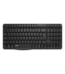 Combo Teclado E Mouse Sem Fio Rapoo Preto - Multilaser - Ra001