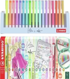 Caneta Marca Texto Stabilo Swing Cool C/ 18 Cores - Sertic - 33.0504