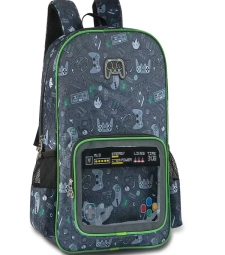 Mochila Escolar Infantil Masculino Video Game - Clio Style - Vg2072j