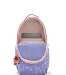 Mochila Escolar Seoul Purple Twinkle - Kipling - I4851rq7