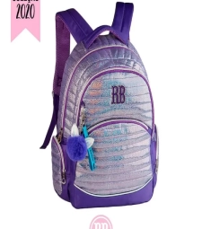 Mochila Escolar Rebecca Bonbon Cores- Clio Style - Rb2087