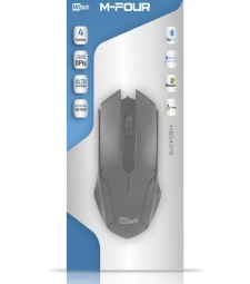 Mouse Com Fio Usb Preto - Mbtech - Mb54078