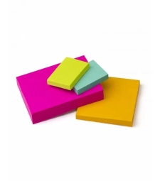 Bloco Adesivo Post-it Cascata Misto Com 275 Folhas - 3m